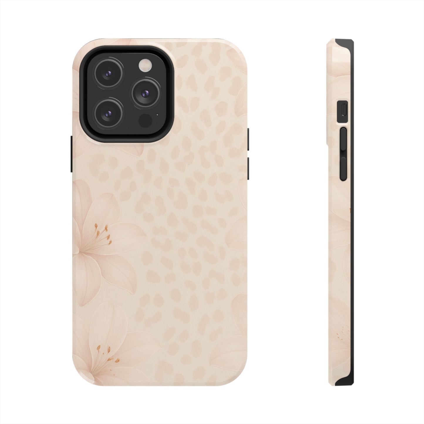 Creme Leopard Print
