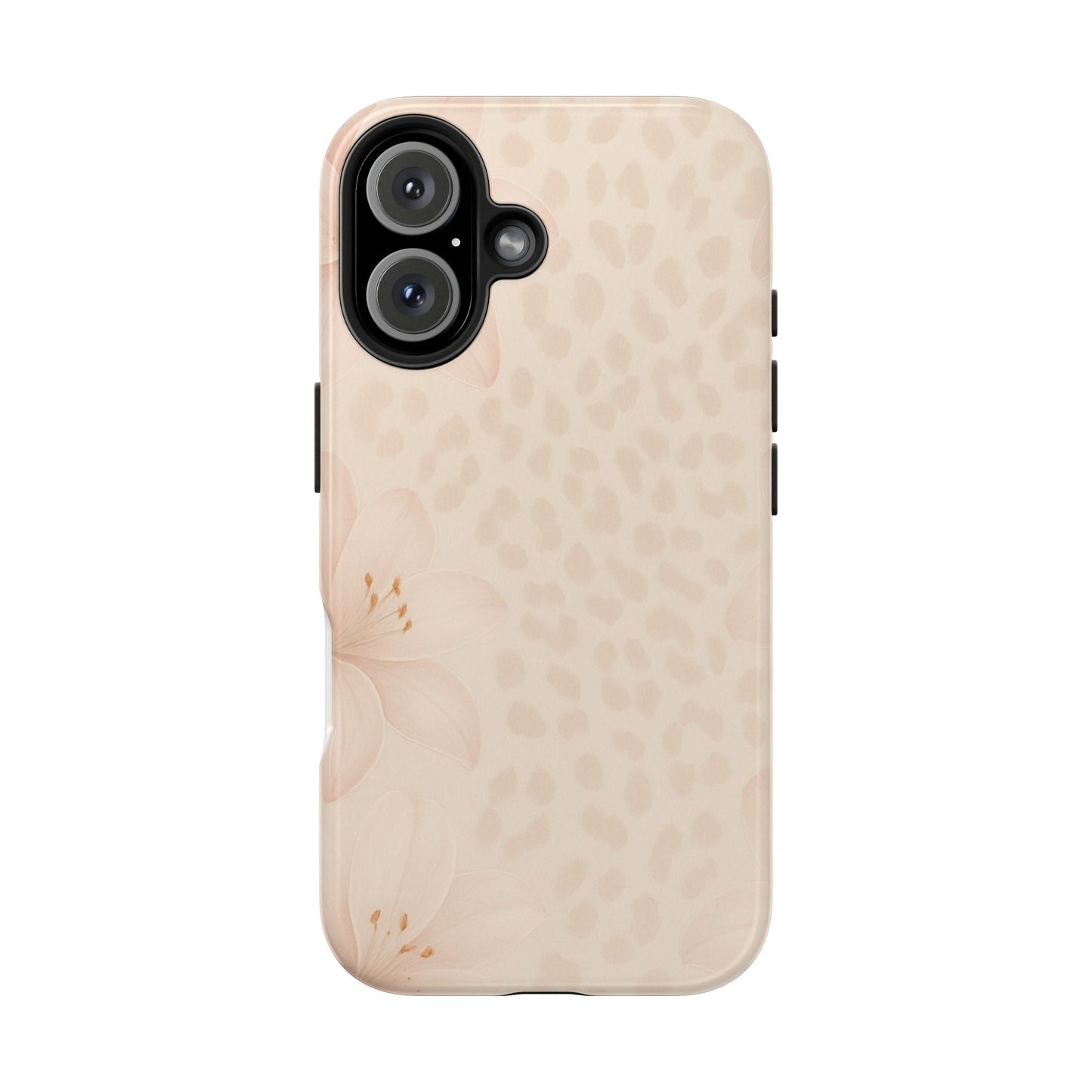 Creme Leopard Print
