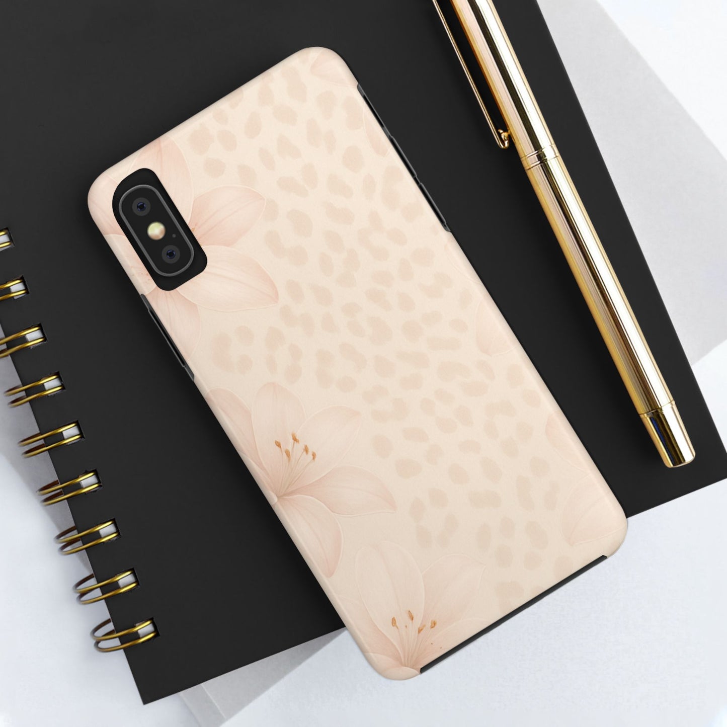 Creme Leopard Print