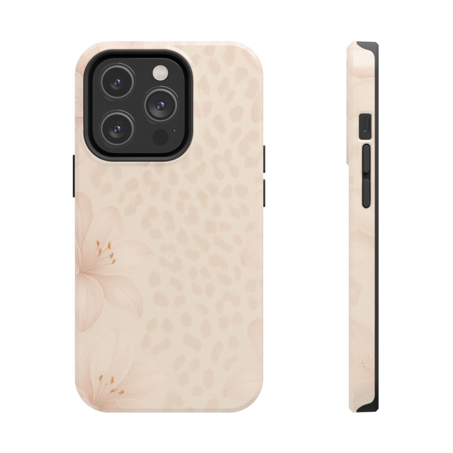 Creme Leopard Print