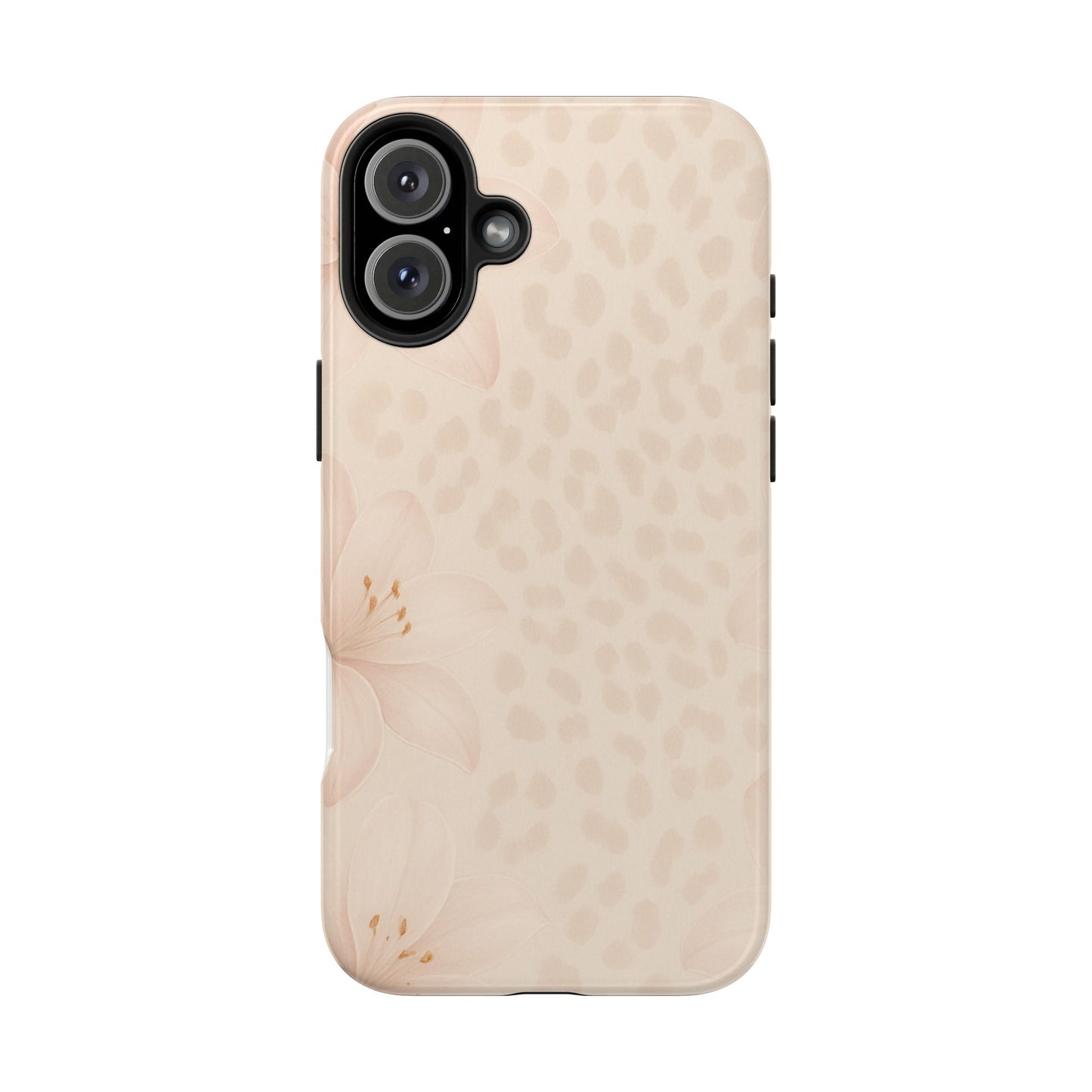 Creme Leopard Print