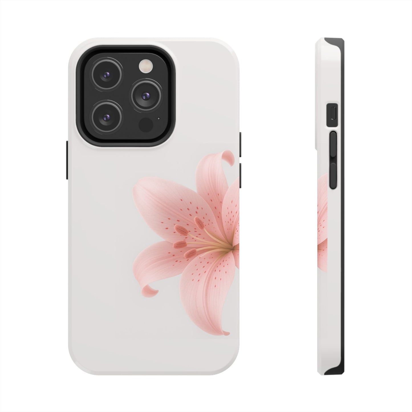 Pink + White Lily