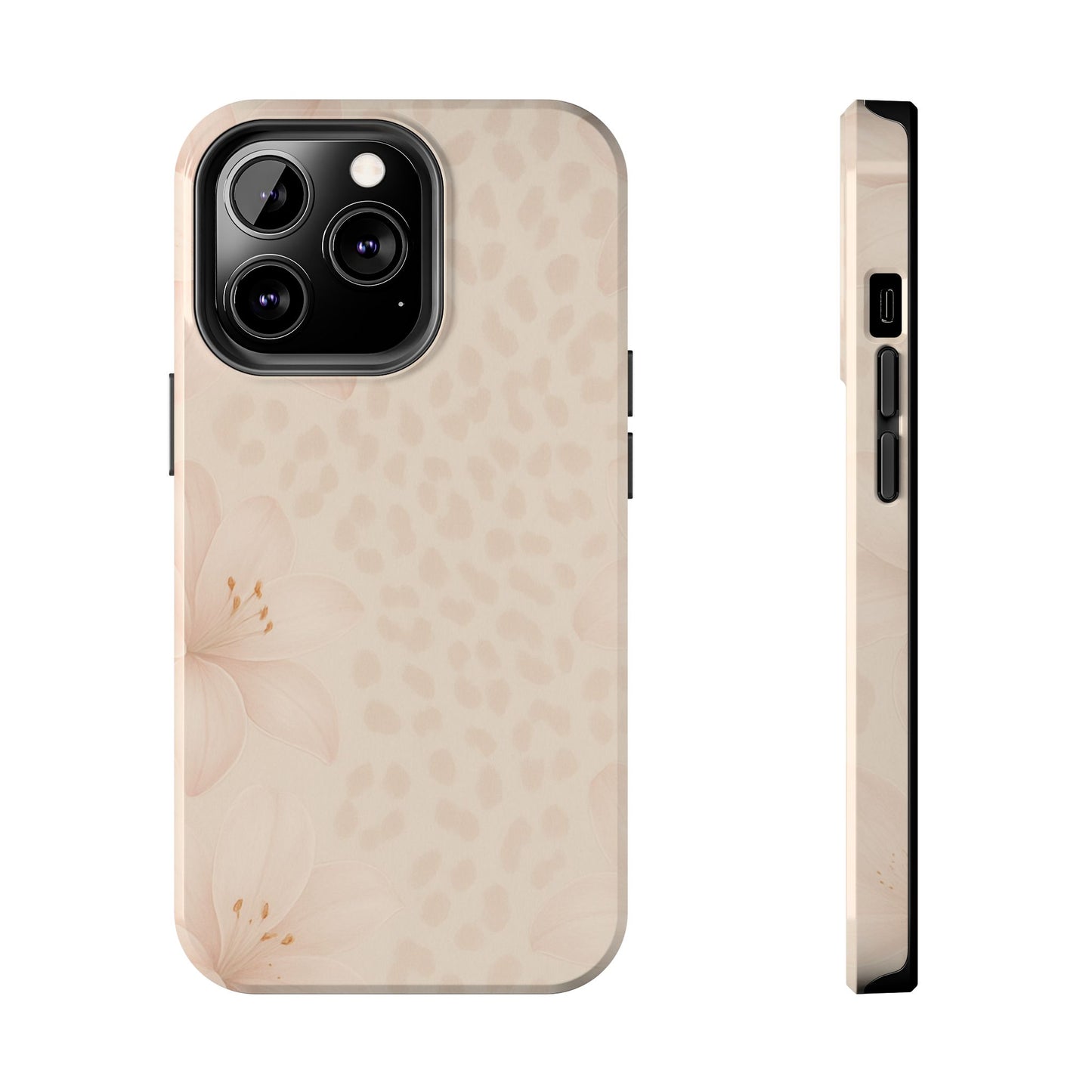 Creme Leopard Print