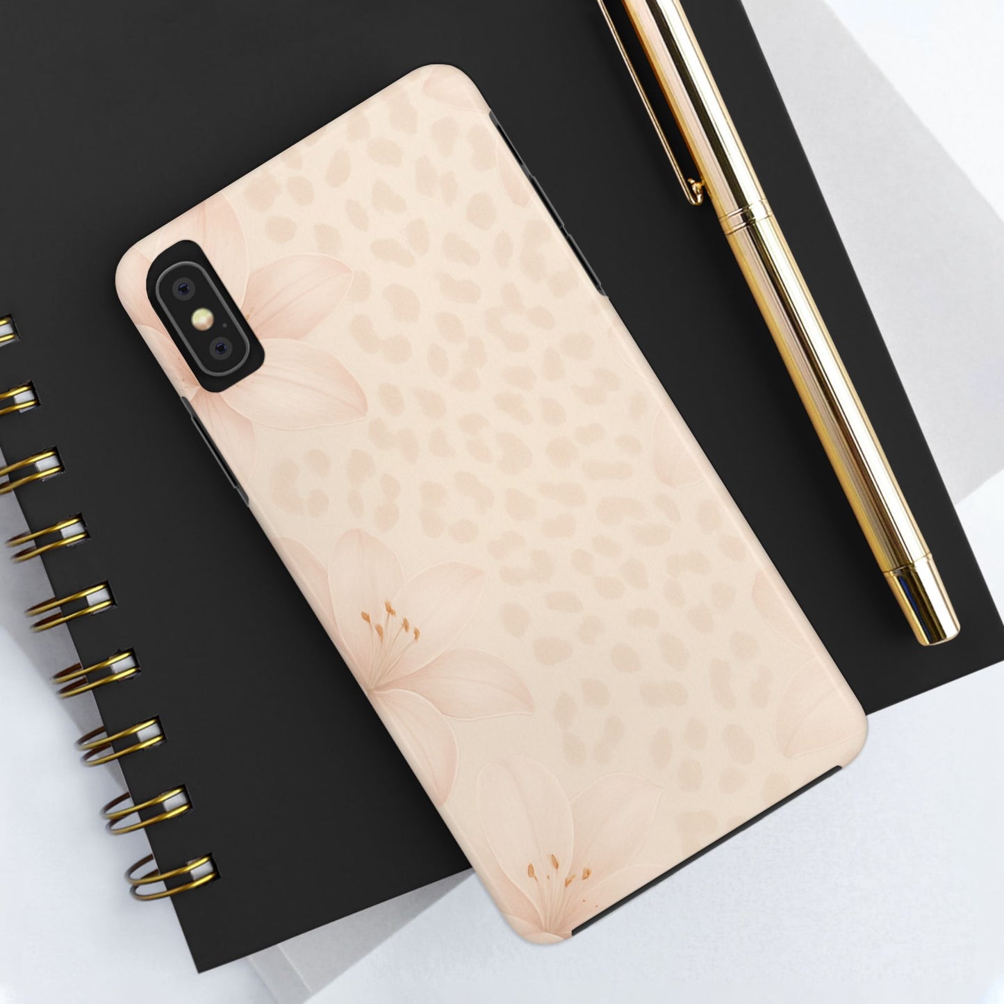 Creme Leopard Print