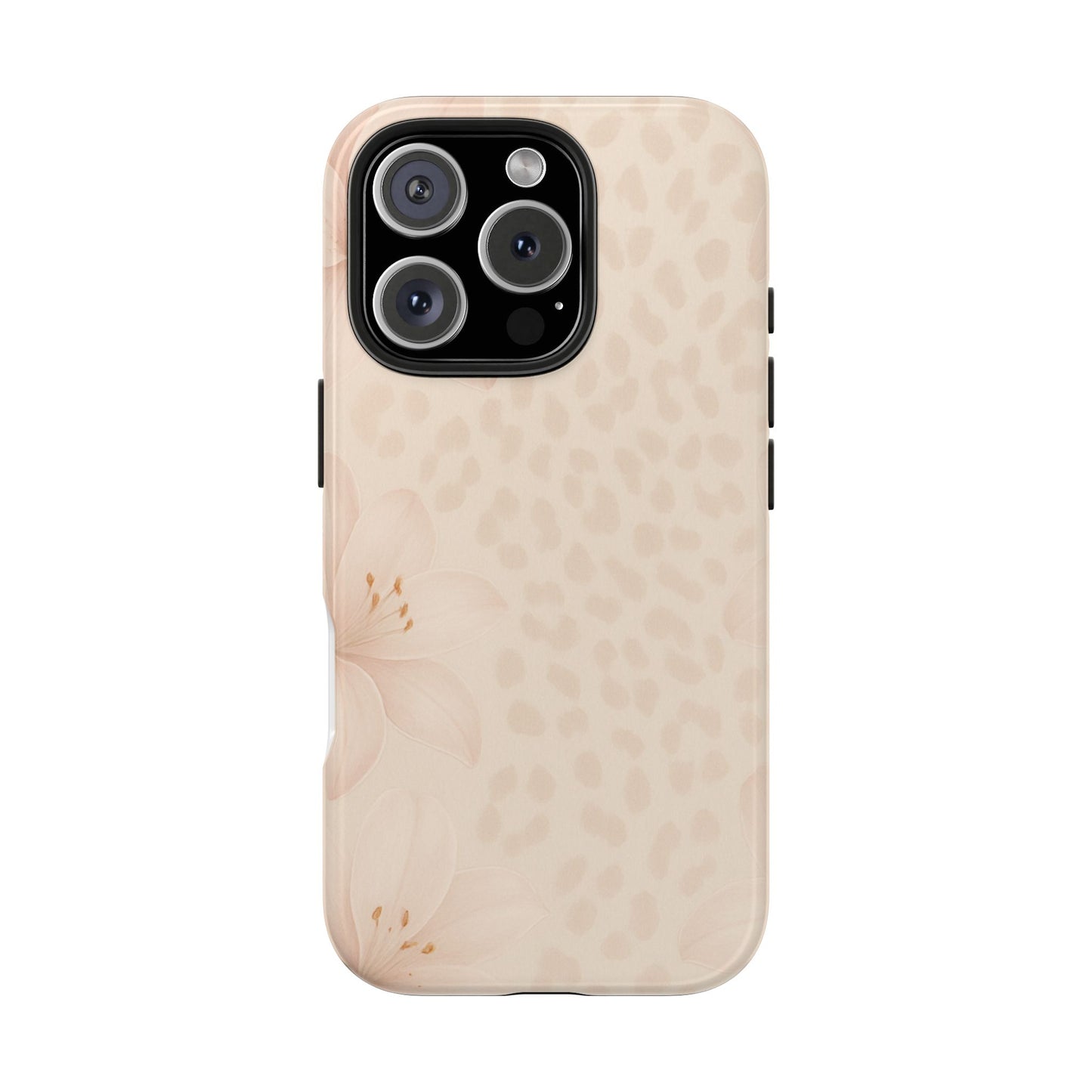 Creme Leopard Print