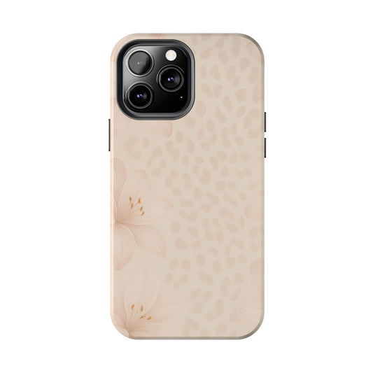 Creme Leopard Print